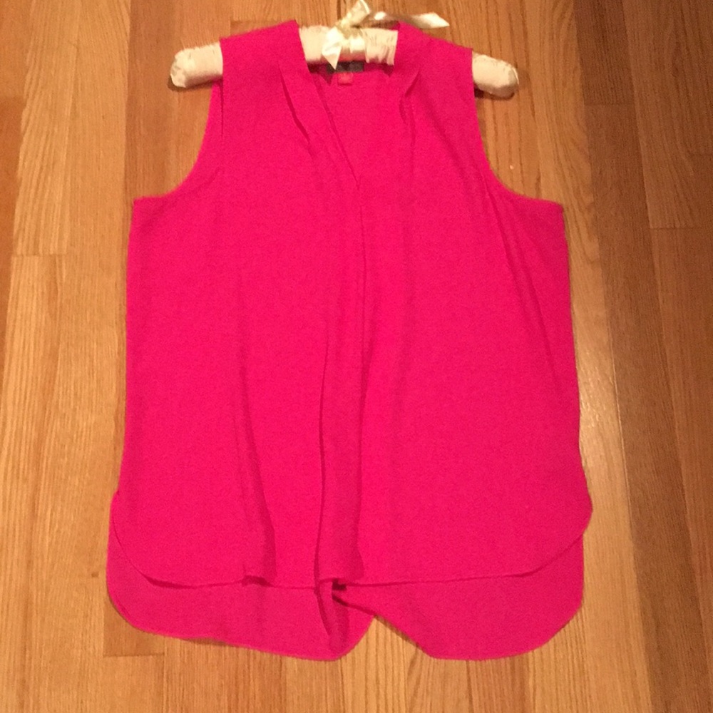 Vince Camuto high low blouse small